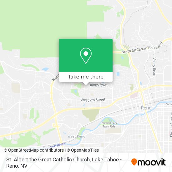 St. Albert the Great Catholic Church map