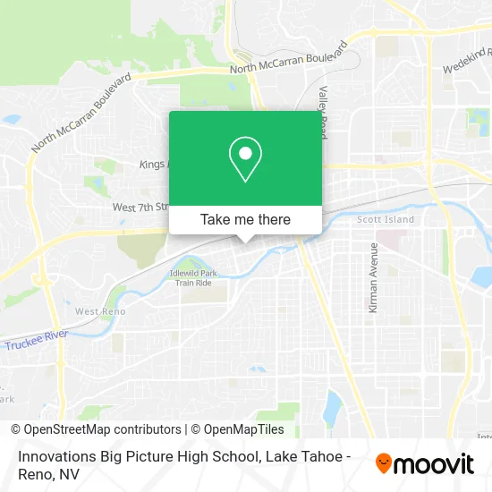Innovations Big Picture High School map