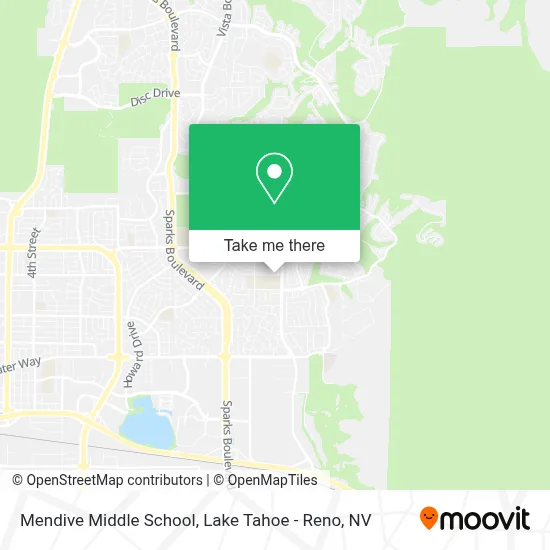 Mendive Middle School map