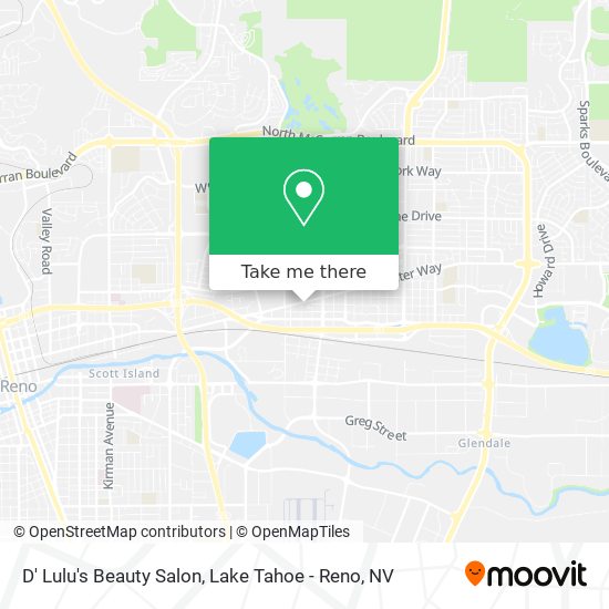 Mapa de D' Lulu's Beauty Salon