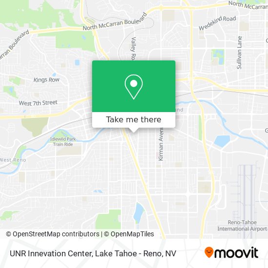 Mapa de UNR Innevation Center
