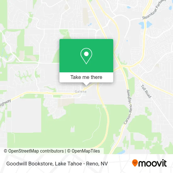 Goodwill Bookstore map