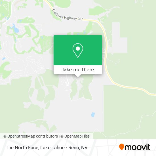 The North Face map