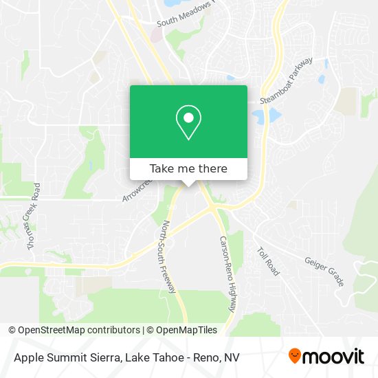 Apple Summit Sierra map