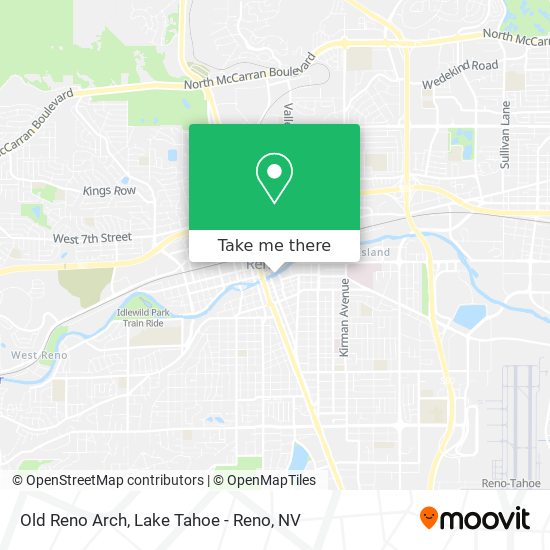 Mapa de Old Reno Arch