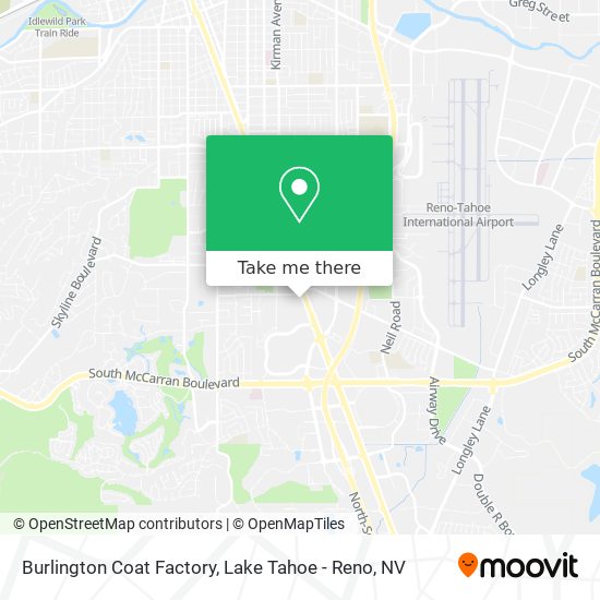 Mapa de Burlington Coat Factory