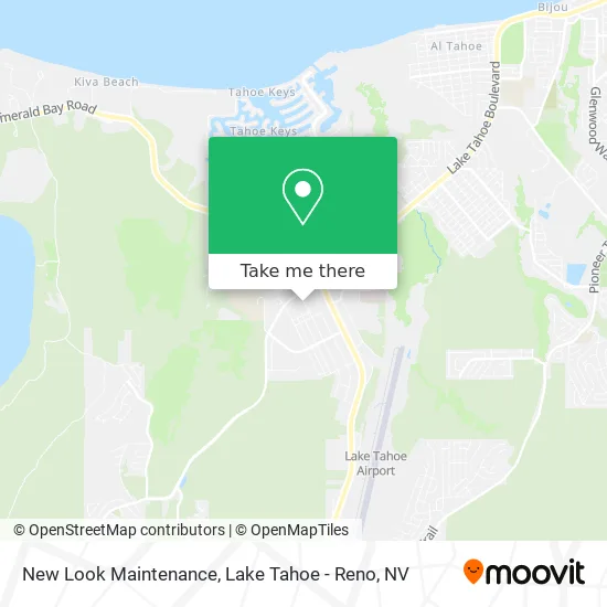 New Look Maintenance map