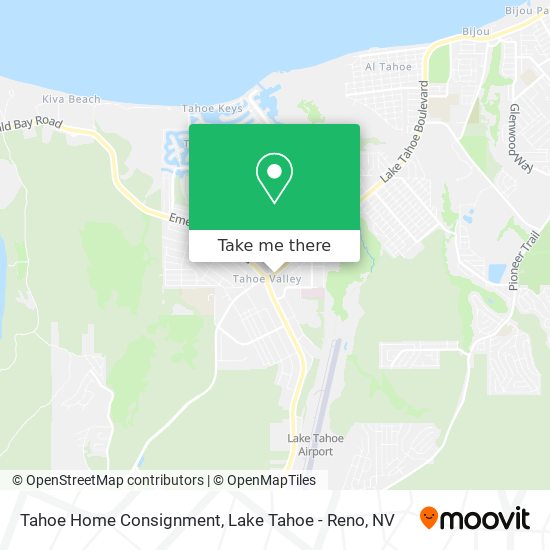 Mapa de Tahoe Home Consignment