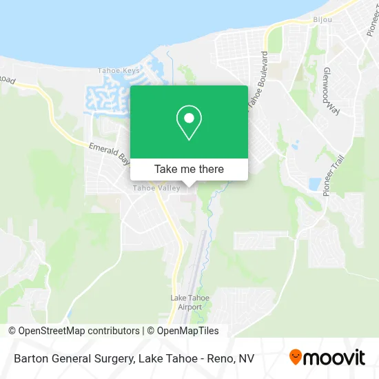 Barton General Surgery map