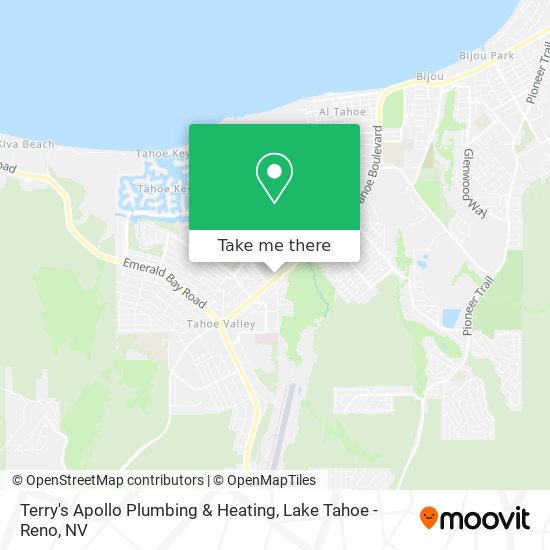 Terry's Apollo Plumbing & Heating map