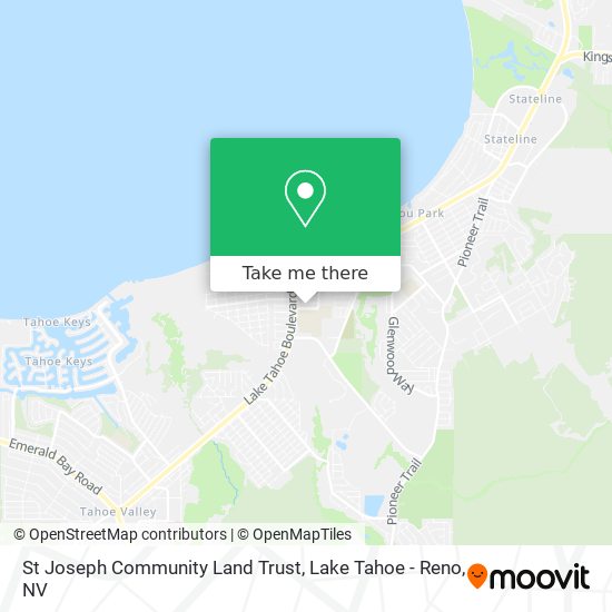 St Joseph Community Land Trust map