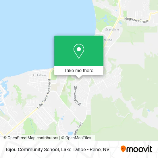 Bijou Community School map
