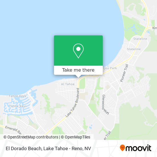 El Dorado Beach map