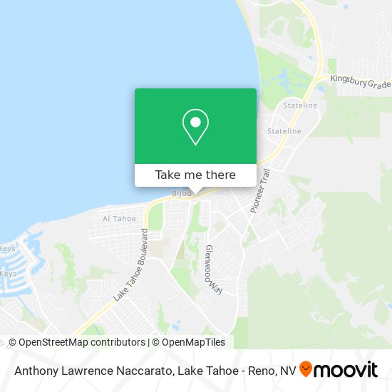 Anthony Lawrence Naccarato map