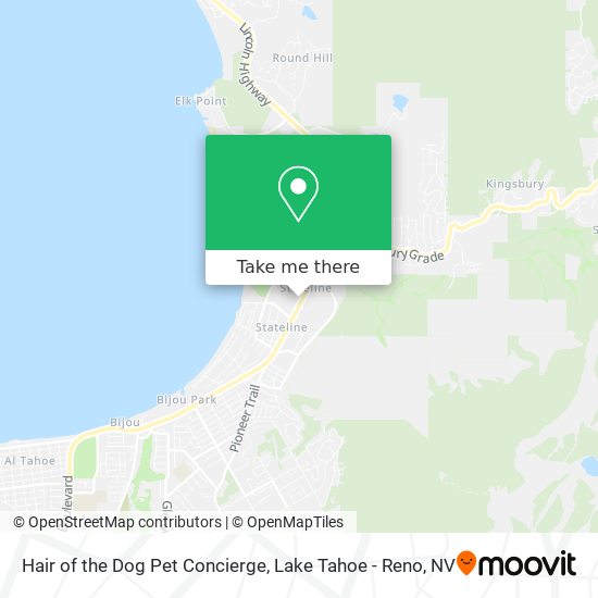 Mapa de Hair of the Dog Pet Concierge