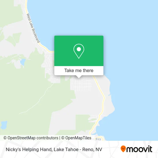 Nicky's Helping Hand map