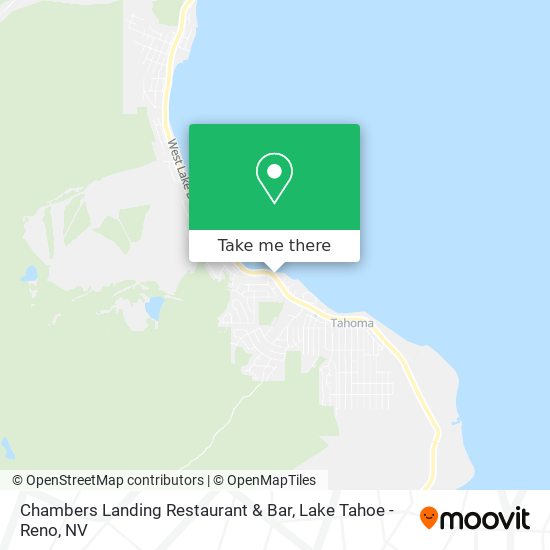 Chambers Landing Restaurant & Bar map