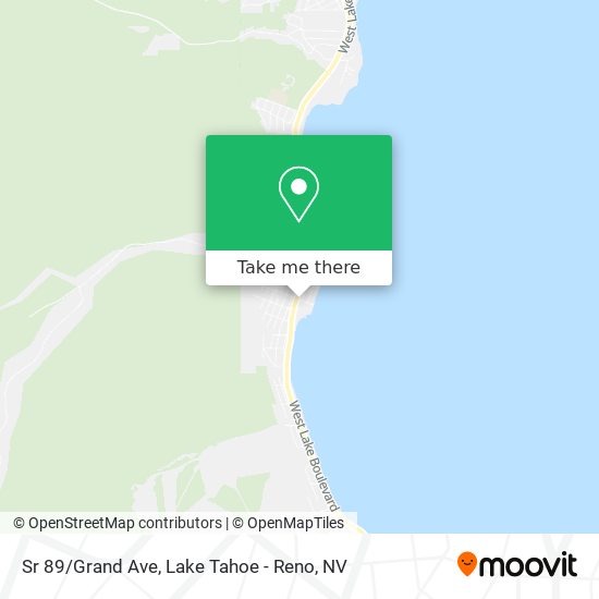Sr 89/Grand Ave map