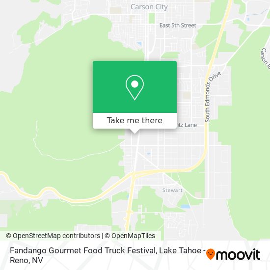 Fandango Gourmet Food Truck Festival map