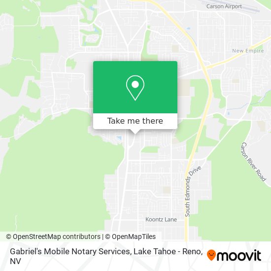 Gabriel's Mobile Notary Services map