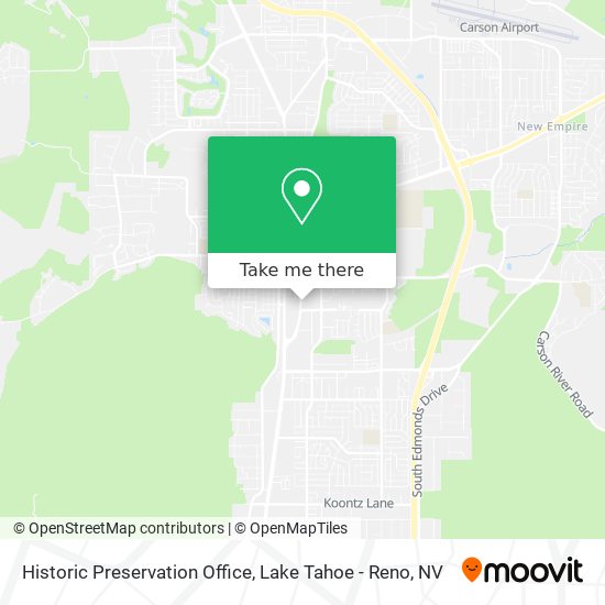 Historic Preservation Office map
