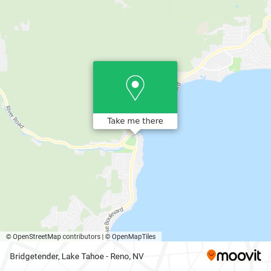 Bridgetender map