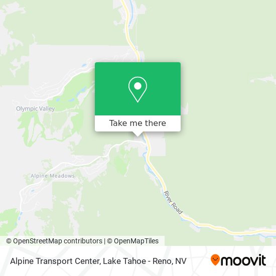 Alpine Transport Center map