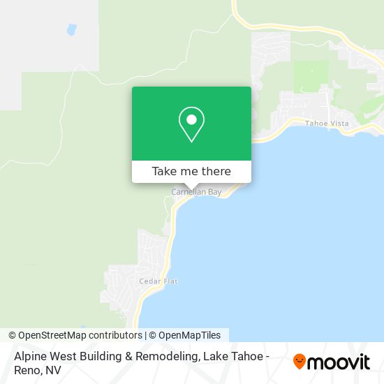 Mapa de Alpine West Building & Remodeling