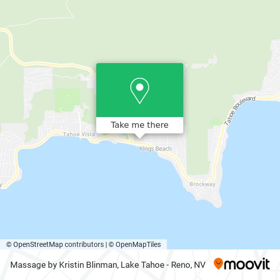 Massage by Kristin Blinman map