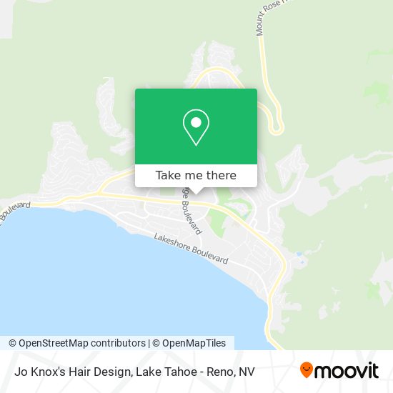 Jo Knox's Hair Design map