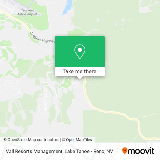 Mapa de Vail Resorts Management