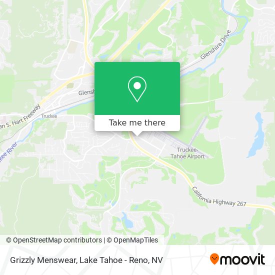 Mapa de Grizzly Menswear