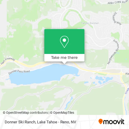 Donner Ski Ranch map