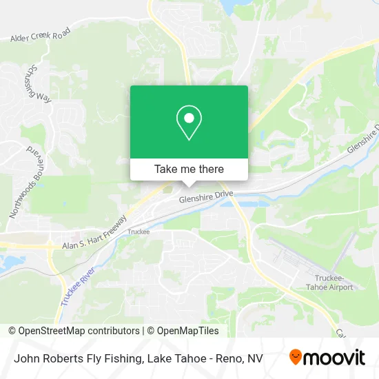 John Roberts Fly Fishing map