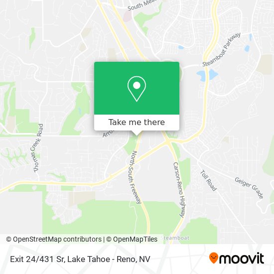 Exit 24/431 Sr map