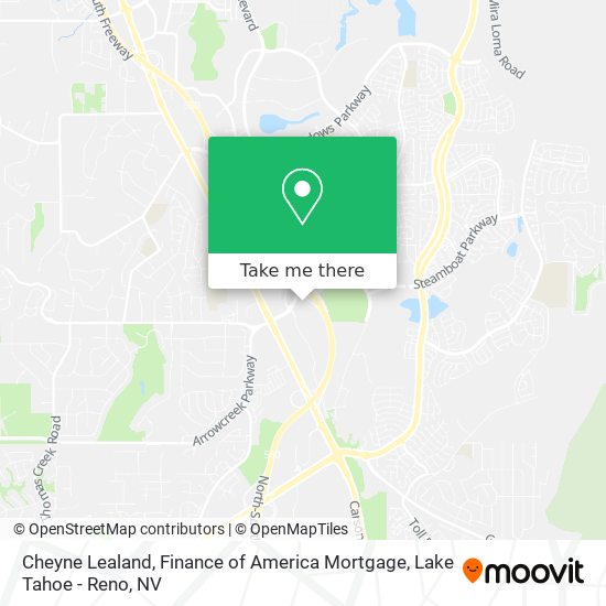 Cheyne Lealand, Finance of America Mortgage map