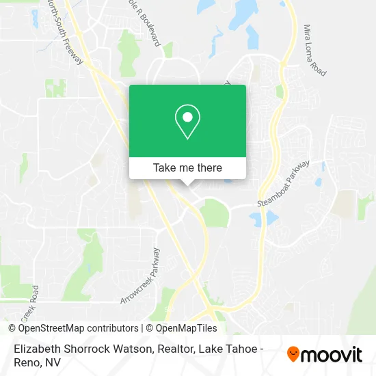 Elizabeth Shorrock Watson, Realtor map