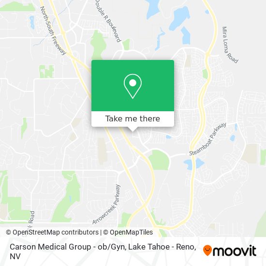 Carson Medical Group - ob/Gyn map