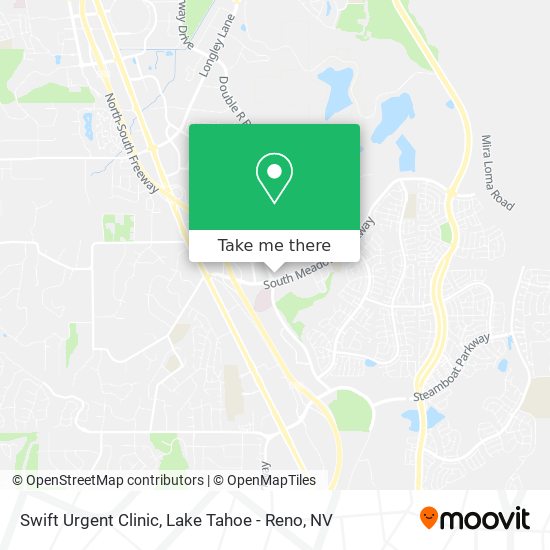 Mapa de Swift Urgent Clinic