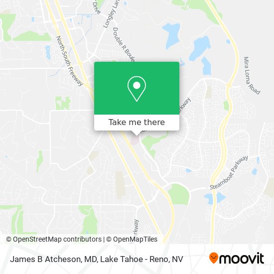 Mapa de James B Atcheson, MD
