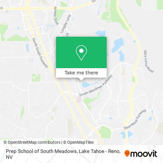 Prep School of South Meadows map