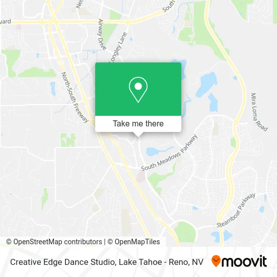 Creative Edge Dance Studio map