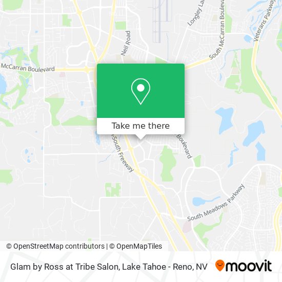 Glam by Ross at Tribe Salon map