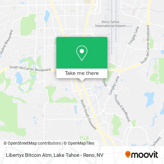 Mapa de Libertyx Bitcoin Atm