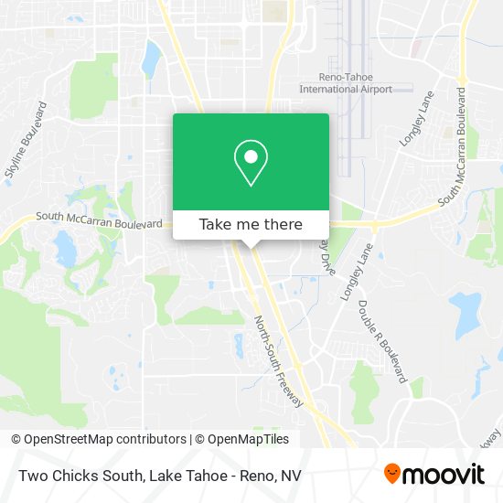 Two Chicks South map