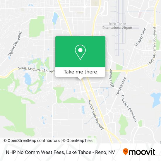 Mapa de NHP No Comm West Fees