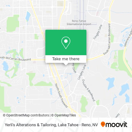 Yerli's Alterations & Tailoring map
