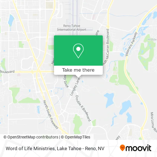 Word of Life Ministries map