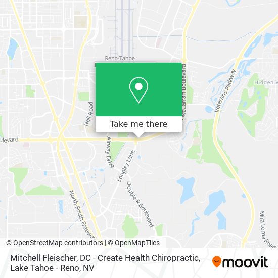 Mapa de Mitchell Fleischer, DC - Create Health Chiropractic