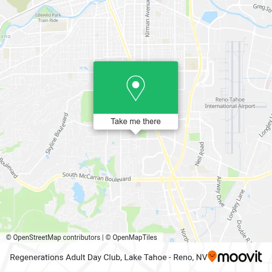 Regenerations Adult Day Club map